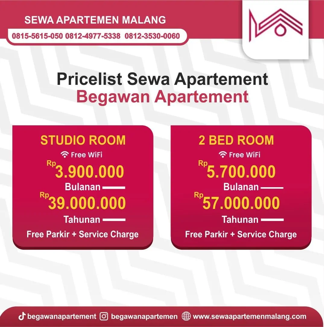 BEGAWAN APARTEMEN_Sewa Bulanan - Gambar 2